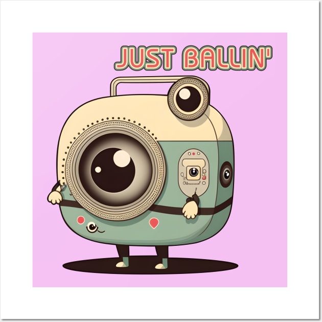 Gudrun - Just Ballin' Wall Art by Polyshirt